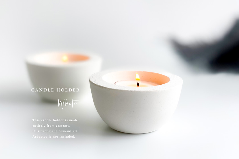 フダムール 北欧風セメントホルダー